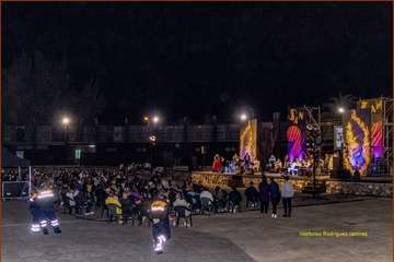 Concierto de música popular canaria en el Auditorio José Vélez del parque urbano de San Juan (Telde)/Ildefonso Rodríguez.